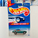 1995 Hot Wheels Krackle Car Series Colección Set de 4 - Sharkruiser, Turboa, 63 Corvette Split Window, Flashfire