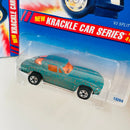 1995 Hot Wheels Krackle Car Series Colección Set de 4 - Sharkruiser, Turboa, 63 Corvette Split Window, Flashfire