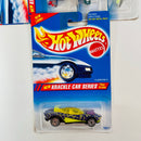 1995 Hot Wheels Krackle Car Series Colección Set de 4 - Sharkruiser, Turboa, 63 Corvette Split Window, Flashfire