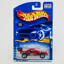 2001 Hot Wheels Roll Cage rojo SB base ZAMAC