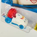 2025 Hot Wheels Experimotors Quick Chat blanco 5SP Primera Edición