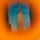 2004 Matchbox Around the World New York Mercedes Benz ML 430 negro con Cámara Miniatura