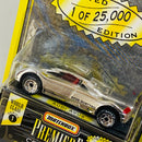 1996 Matchbox Premiere Collection World Class Limited Edition 1/25,000 Audi Avus Quattro cromado Llantas de Goma
