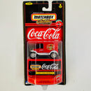 1999 Matchbox Collectibles Coca Cola Collection 1921 Ford Model T rojo con blanco Llantas de Goma