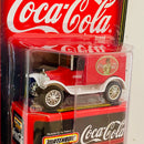 1999 Matchbox Collectibles Coca Cola Collection 1921 Ford Model T rojo con blanco Llantas de Goma