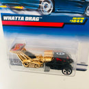 1999 Hot Wheels Whatta Drag 1044 negro 5DOT