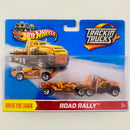 2013 Hot Wheels Trackin Trucks Road Rally y Off Track