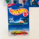1997 Hot Wheels Phantom Racer Series Colección Set de 4 - Power Rocket, Power Pistons, Power Pipes, Road Rocket