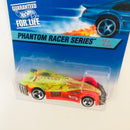 1997 Hot Wheels Phantom Racer Series Colección Set de 4 - Power Rocket, Power Pistons, Power Pipes, Road Rocket