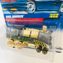 1998 Hot Wheels Rail Rodder 850 gris 5DOT con MGW base ZAMAC