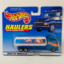 1999 Hot Wheels Haulers NASCAR HW Team Racing Kyle Petty 44 Camión Cisterna azul con blanco 7SP