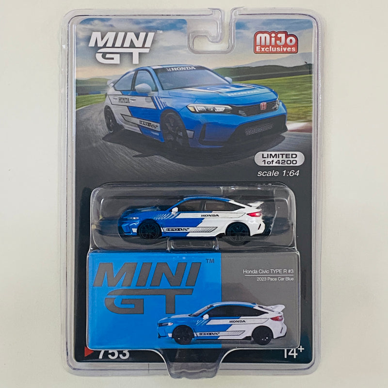 2024 Mini GT MiJo Exclusives 1:64 Limited Edition 1/4,200 Honda Civic TYPE R