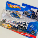 2012 Hot Wheels Racing Rigs Roll Patrol y Propper Chopper