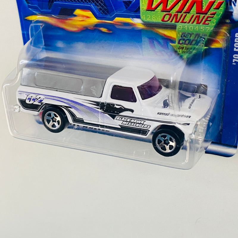 2002 Hot Wheels 79 Ford F-150 181 blanco 5SP