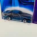 2007 Hot Wheels Chevrolet Camaro Z28 azul metálico 5SP base ZAMAC