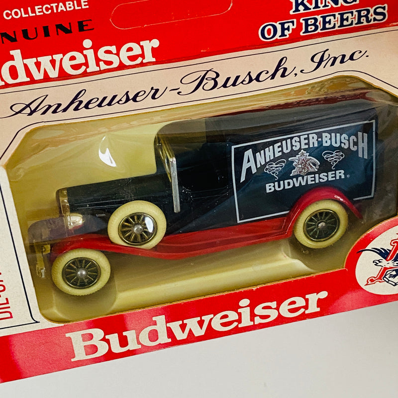 1979 Lledo Days Gone Budweiser 1936 Packard Town Van negro con rojo Hecho en Inglaterra