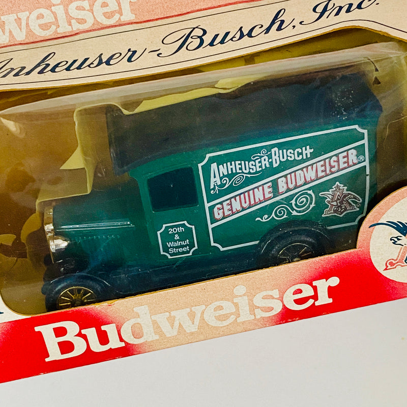 1979 Lledo Days Gone Budweiser 1934 Chevrolet Van verde Hecho en Inglaterra