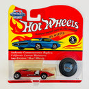 1994 Hot Wheels Vintage Collection Twin Mill naranja metálico metálico Redline RL - Incluye Botón Coleccionista