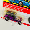 1994 Hot Wheels Vintage Collection 1925 Ford Model T Police Paddy Wagon morado metálico Redline RL base ZAMAC - Incluye Botón Coleccionista