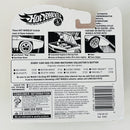 1994 Hot Wheels Vintage Collection Red Baron plata metálico Redline RL base ZAMAC - Incluye Botón Coleccionista