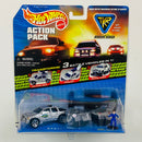 1999 Hot Wheels Action Pack Team Knight Rider El Equipo Increíble Diorama Set - Dante 1997 Ford Expedition XLT y Figura de Acción Kyle