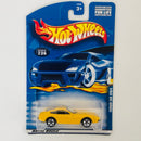 2000 Hot Wheels First Editions Ferrari 365 GTB/4 amarillo 5SP base ZAMAC variante Logo Ferrari con bandera italiana