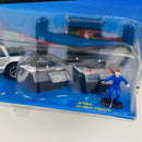1999 Hot Wheels Action Pack Team Knight Rider El Equipo Increíble Diorama Set - Dante 1997 Ford Expedition XLT y Figura de Acción Kyle