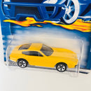 2000 Hot Wheels First Editions Ferrari 365 GTB/4 amarillo 5SP base ZAMAC variante Logo Ferrari con bandera italiana