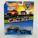 1999 Hot Wheels Action Pack Team Knight Rider El Equipo Increíble Diorama Set - Attack Beast 1997 Ford F-150 SuperCab y Figura de Acción Duke