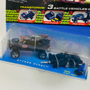 1999 Hot Wheels Action Pack Team Knight Rider El Equipo Increíble Diorama Set - Attack Beast 1997 Ford F-150 SuperCab y Figura de Acción Duke