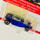 1994 Hot Wheels Vintage Collection 1950 Oldsmobile Beatnik Bandit azul metálico RL base ZAMAC - Incluye Botón Coleccionista