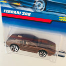 1998 Hot Wheels Ferrari 308 816 marrón metálico 5DOT