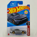 2025 Hot Wheels Mustang 60th Ford Mustang GTD plata metálico Y5 Primera Edición