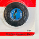 1994 Hot Wheels Vintage Collection 1950 Oldsmobile Beatnik Bandit azul metálico RL base ZAMAC - Incluye Botón Coleccionista