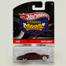 2010 Hot Wheels Wayne's Garage Fish'd & Chip'd Jaguar Mark X negro Llantas de Goma RR base ZAMAC