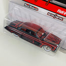 2010 Hot Wheels Wayne's Garage Fish'd & Chip'd Jaguar Mark X negro Llantas de Goma RR base ZAMAC