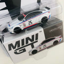 2022 Mini GT MiJo Exclusives 1:64 Limited Edition 1/3000 LB Works BMW M4 blanco Llantas de Goma