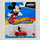 2025 Hot Wheels RacerVerse Disney Mickey Mouse rojo RVD Base Metal