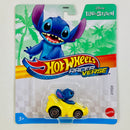 2025 Hot Wheels RacerVerse Disney Lilo y Stitch amarillo RVD Base Metal