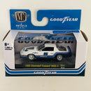 2020 M2 Machines Detroit Muscle Limited Edition 1/7,980 Goodyear 1985 Chevrolet Camaro IROC-Z R54 blanco Llantas de Goma