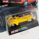 1999 Racing Champions Hot Rod Magazine Limited Edition 1/9,999 33 Ford Vicky Boxotica amarillo Llantas de Goma