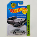 2014 Hot Wheels HW Workshop James Bond 007 contra Goldfinger Aston Martin 1963 DB5 plata metálico LW Primera Edición
