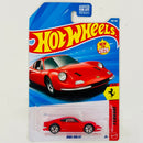 2026 Hot Wheels Ferrari Dino 206 GT rojo RSW Primera Edición