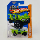 2013 Hot Wheels HW Stunt Quicksand verde 5SP