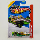 2013 Hot Wheels HW Racing Croc Rod plata PR5