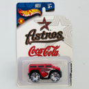2004 Hot Wheels Houston Astros Coca Cola Limited Edition Hummer H2 rojo Bling
