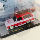 2022 M2 Machines Limited Edition 1/9,600 Coca Cola Coke 1973 GMC Jimmy Sierra SK07 rojo Llantas de Goma