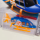2013 Hot Wheels HW City Propper Chopper azul