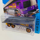 2014 Hot Wheels HW City Back Slider morado 5SP