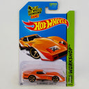 2014 Hot Wheels HW Workshop Chevrolet 76 Greenwood Corvette naranja OH5